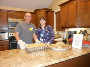 July 4, 2015. MFR. MFR Volunteers Blaine and Heather Burgess. Another terrific HFD meal sponsored by Blaine's employer.CC. PF