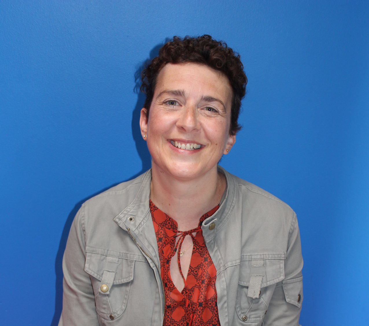 A smiling Alison Hammersley.